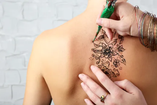 Henna cone - natural henna design