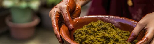 Henna hair dye - henna hair colour