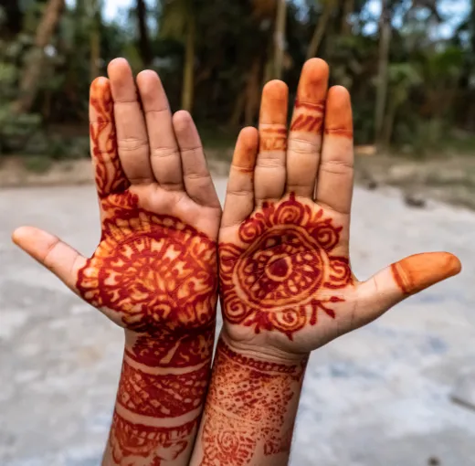 Lemon sugar - henna design